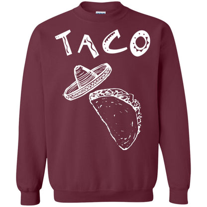 Taco Shirt For Mens Womens Kids Maroon