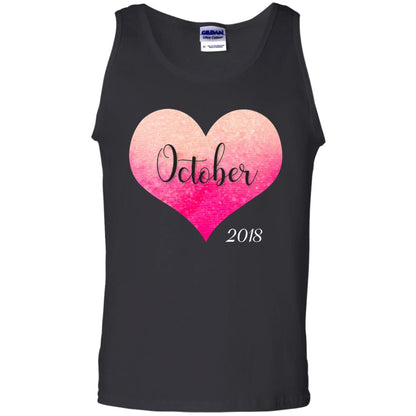 Pregnancy Reveal Announcement Party August 2018 Shirt Black