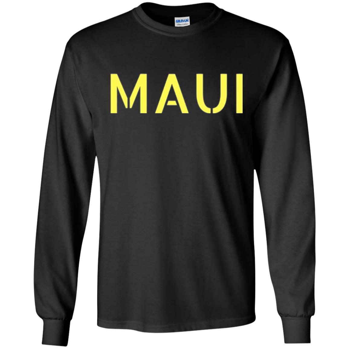 Mauii Hawaii T-shirt Black