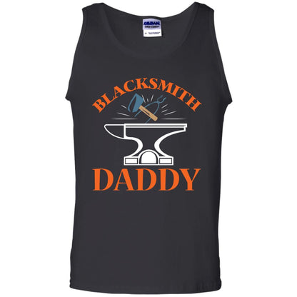 Blacksmith Daddy Happy Father's Day Shirt Black