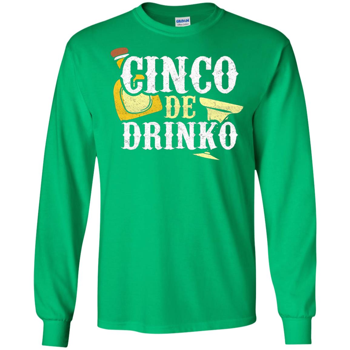 Cinco De Mayo Drinko Celebration T-shirt Irish Green