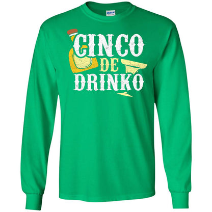 Cinco De Mayo Drinko Celebration T-shirt Irish Green