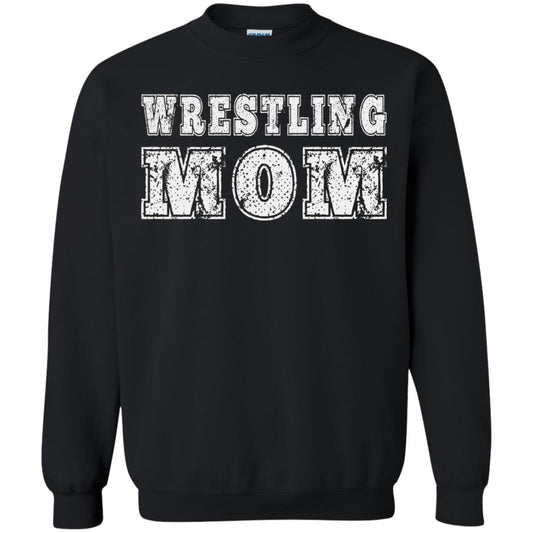 Wrestling Mom Mommy T-shirt Black