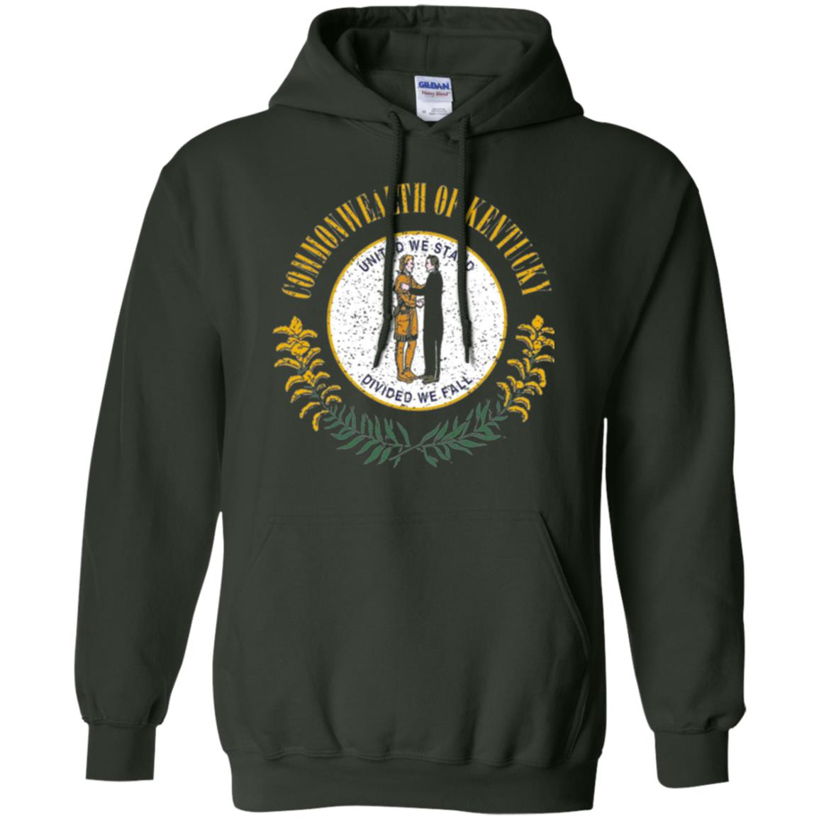 Kentucky State Flag T-shirt Forest Green