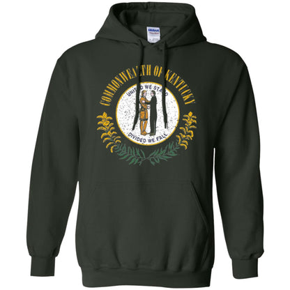 Kentucky State Flag T-shirt Forest Green