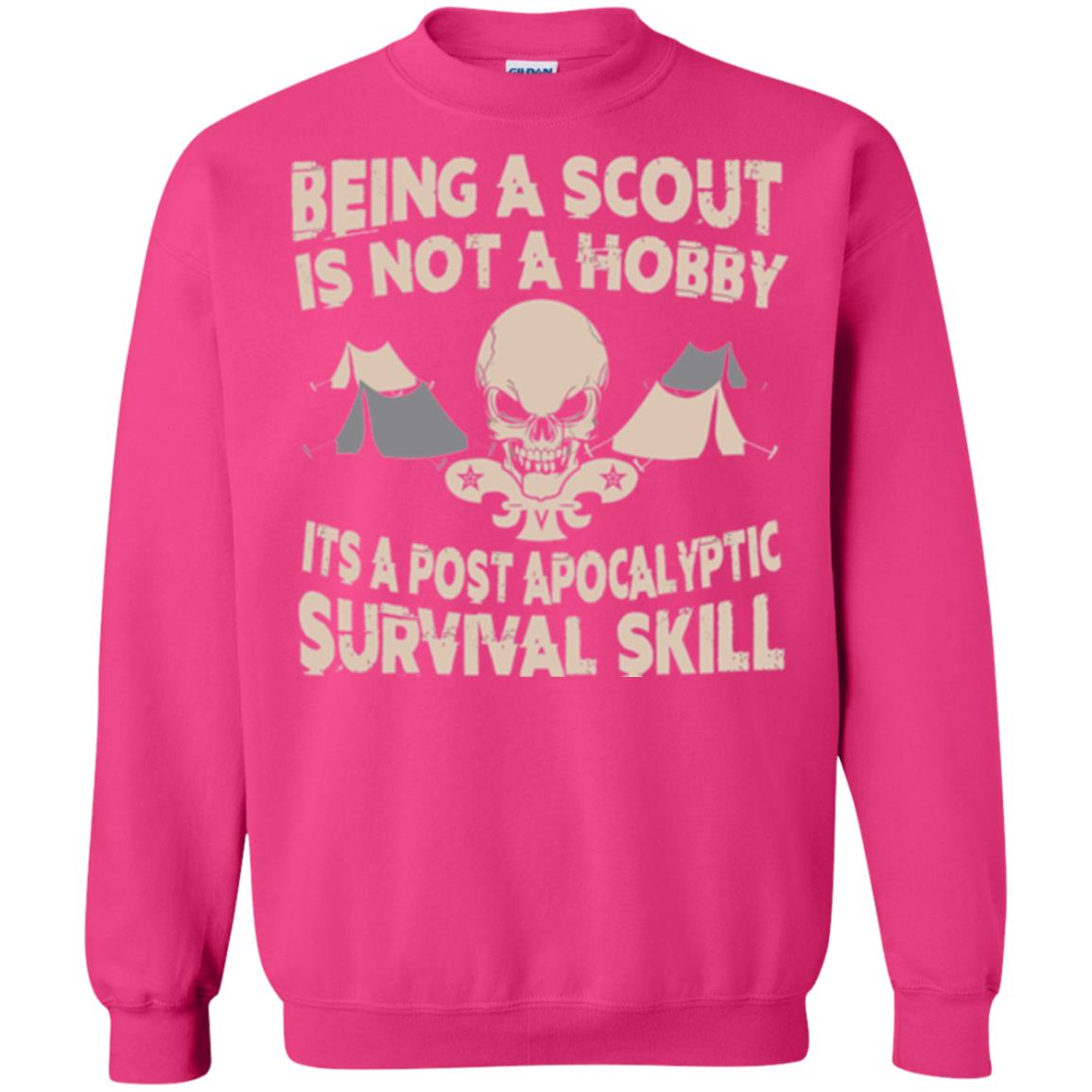 Being A Scout Is Not A Hobby T-shirt Heliconia