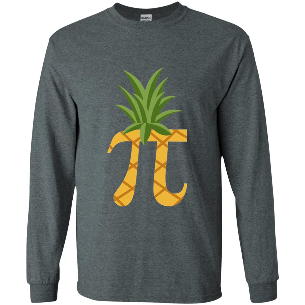 Parody Of Pi Pineapple Funny Pi Day T-shirt Dark Heather