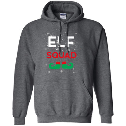 Christmas T-shirt Elf Squad Dark Heather