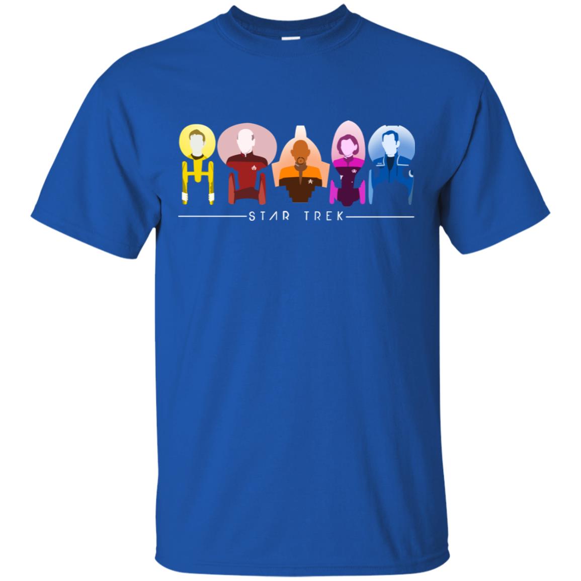 Star Trek Starfleet Captains Shirt Royal