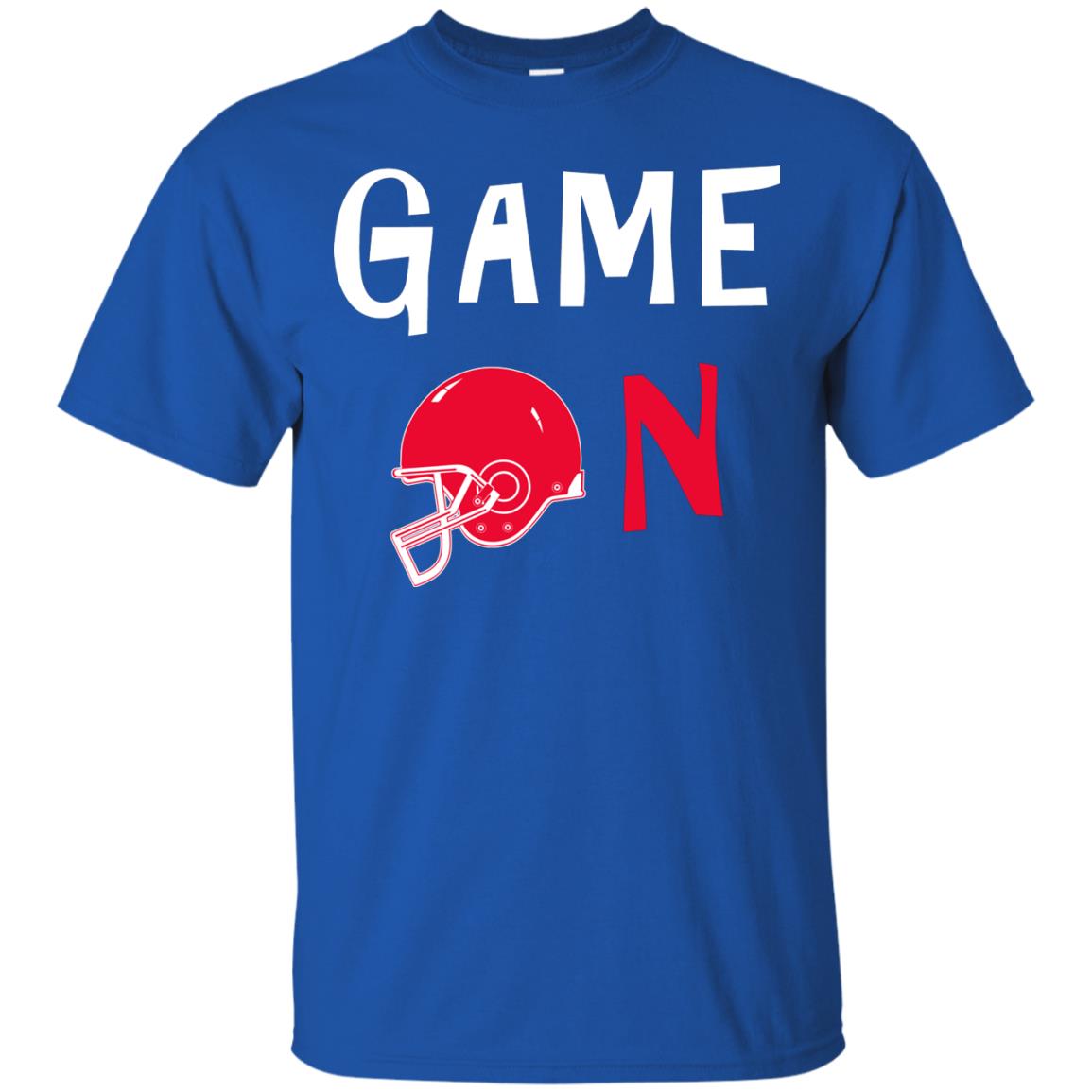 Football Lover T-shirt Game On Royal