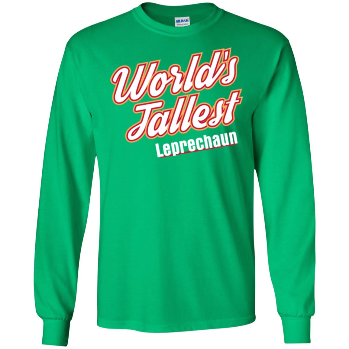 St. Patrick's Day T-shirt World's Tallest Leprechaun Irish Green