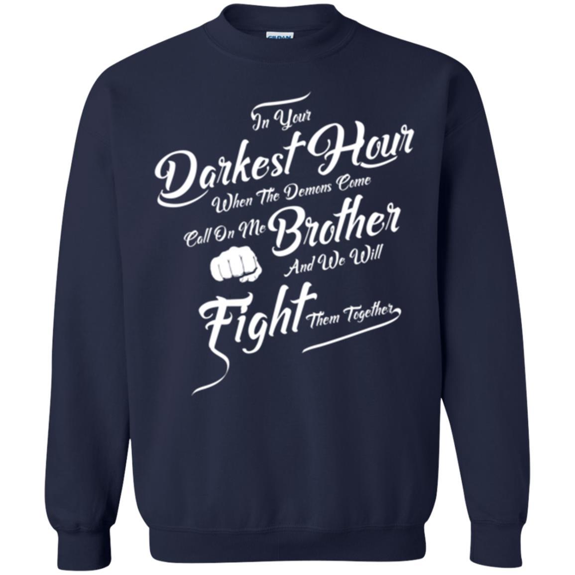Family T-shirt In Your Darkest Hour Navy