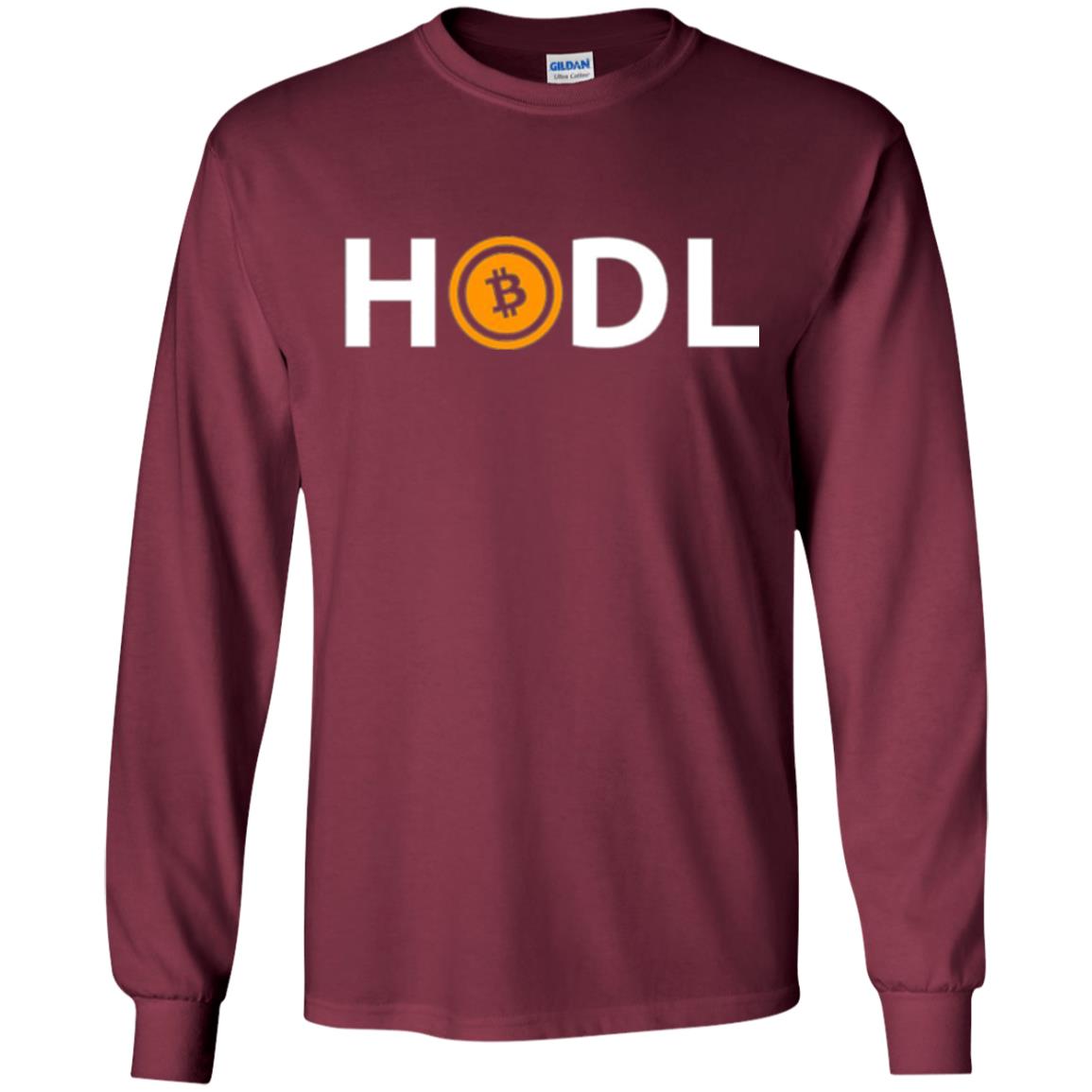 Bitcoin Cash T-shirt Hodl Maroon