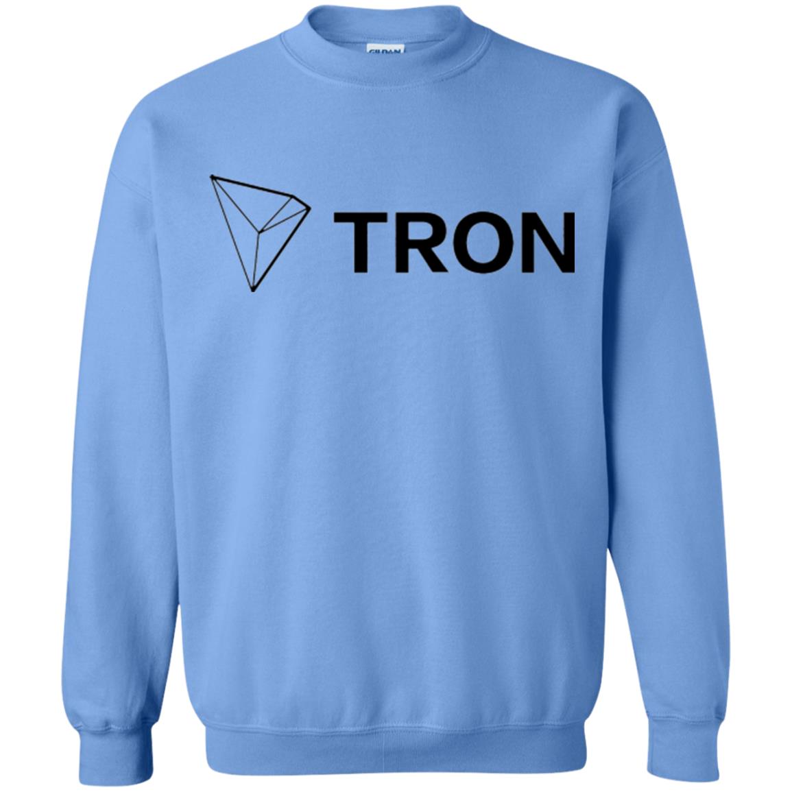 Tron Trx Cryptocurrency T-shirt Carolina Blue