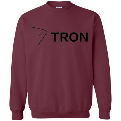Tron Trx Cryptocurrency T-shirt Maroon