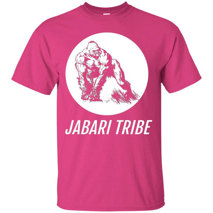 Jabari Tribe White Gorilla T-shirt Heliconia