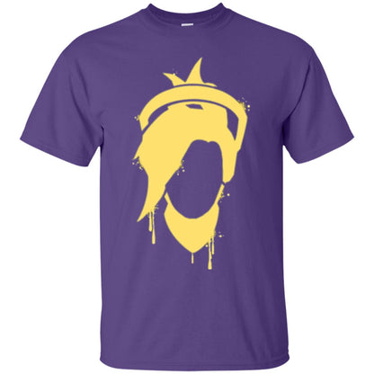Overwatch Mercy Icon Spray T-shirt Purple