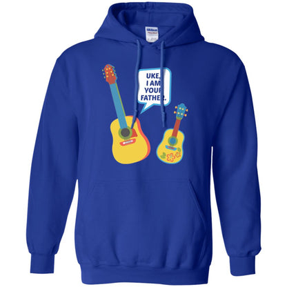 Ukulele Lovers T-shirt Uke I Am Your Father Royal