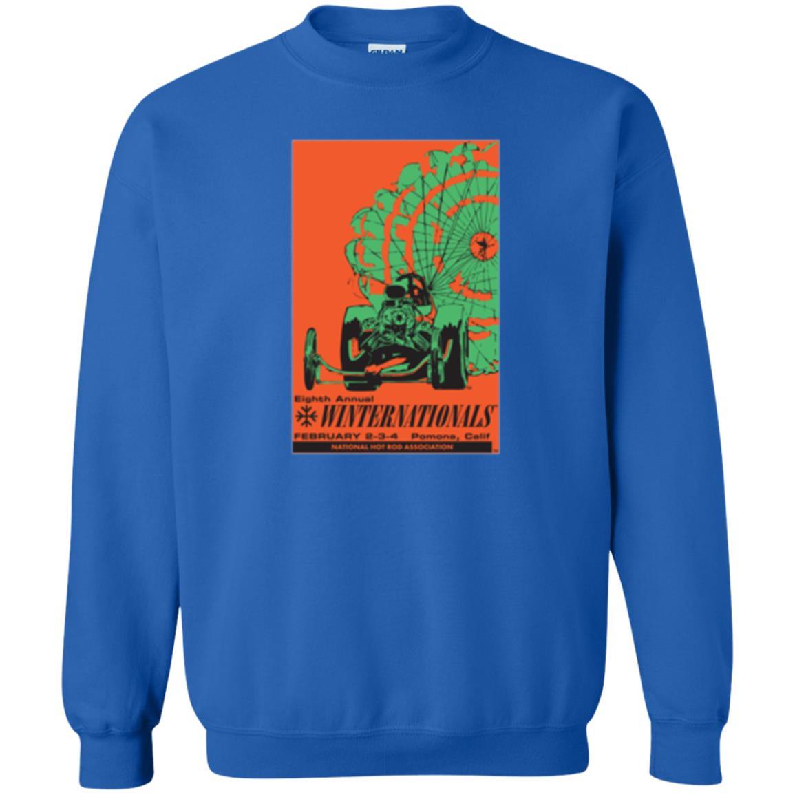Nhra 1968 Winternationals T-shirt Royal