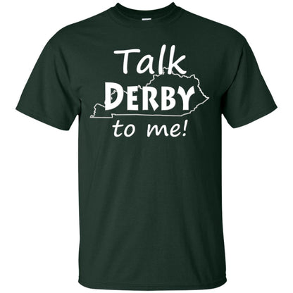 Talk Derby To Me Derby Horse Race Funny Festivities T-shirt Forest