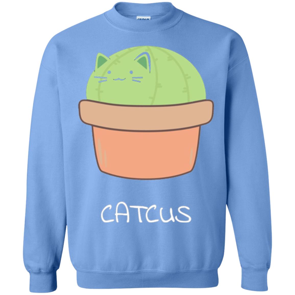 Cat Lovers T-shirt Catcus Carolina Blue