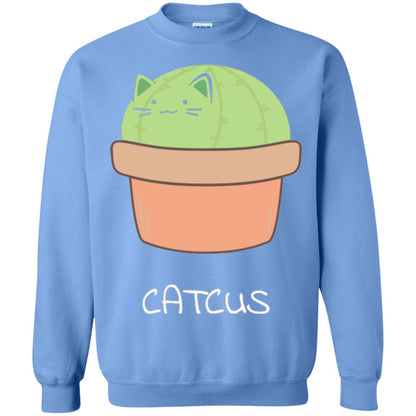 Cat Lovers T-shirt Catcus Carolina Blue