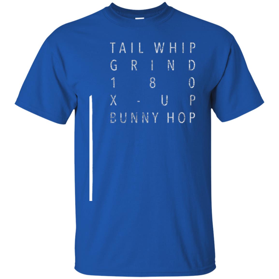 Scooter Tricks T-shirt Tail Whip Grind 180 X-up Bunny Hop Royal