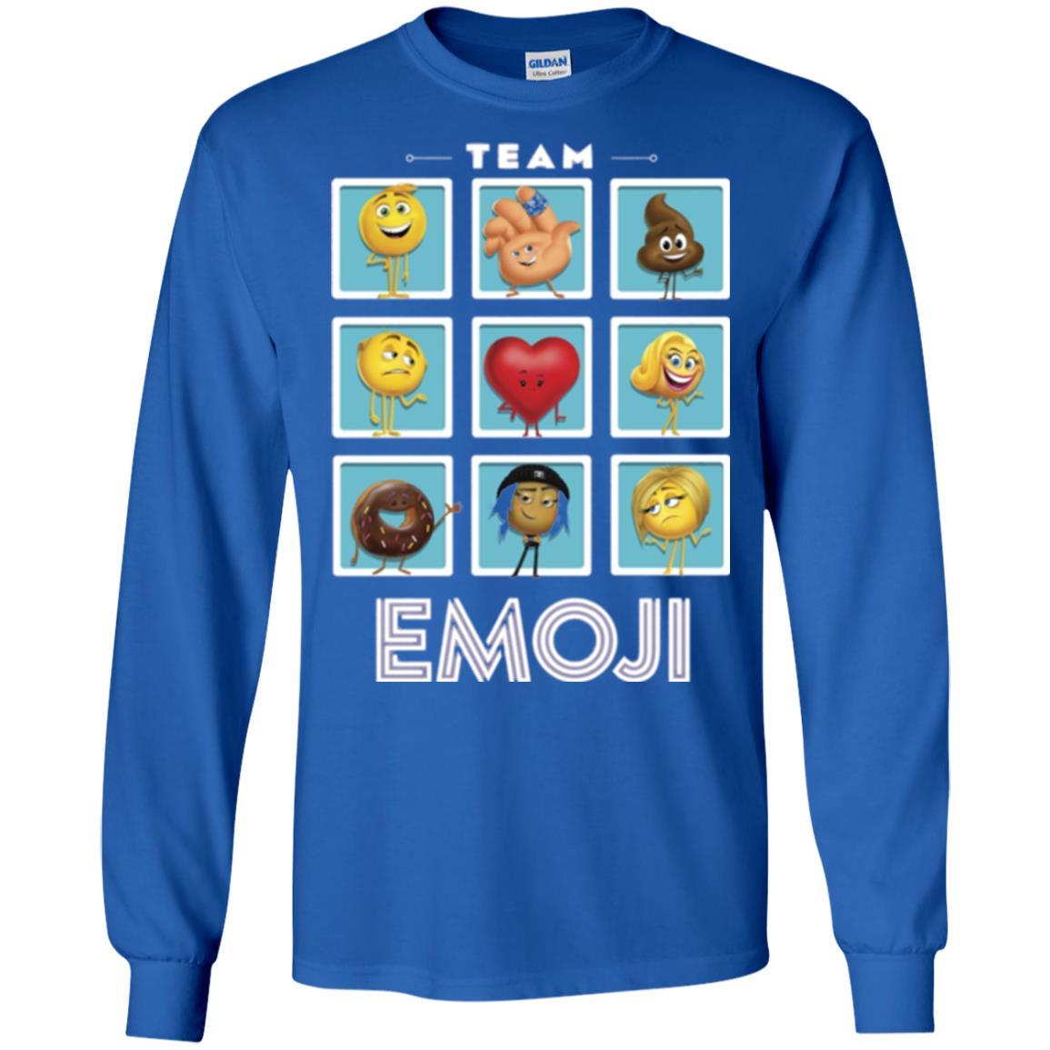 Film T-shirt Emoji Panels Graphic T-shirt Royal