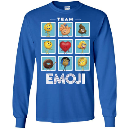Film T-shirt Emoji Panels Graphic T-shirt Royal
