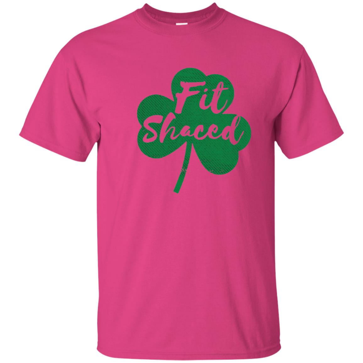 St Patricks Day T-shirt Drinking Fit Shaced Heliconia