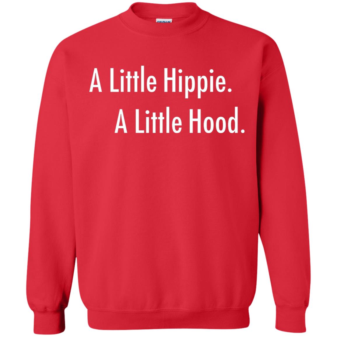 A Little Hippie A Little Hood Shirt Red