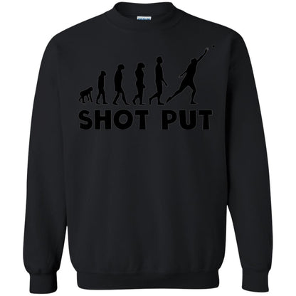 Funny Shot Put Evolution T-shirt Black