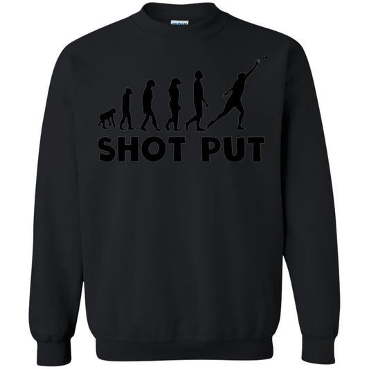 Funny Shot Put Evolution T-shirt Black