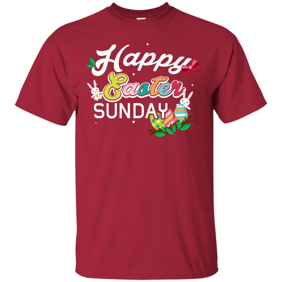 Christian T-shirt Happy Easter Sunday Cardinal