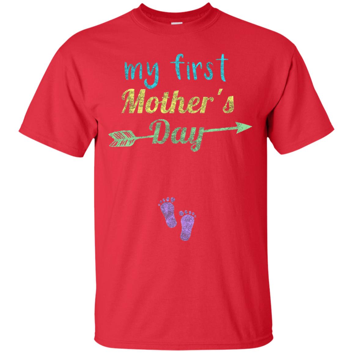My First Mother's Day Mommy T-shirt Red