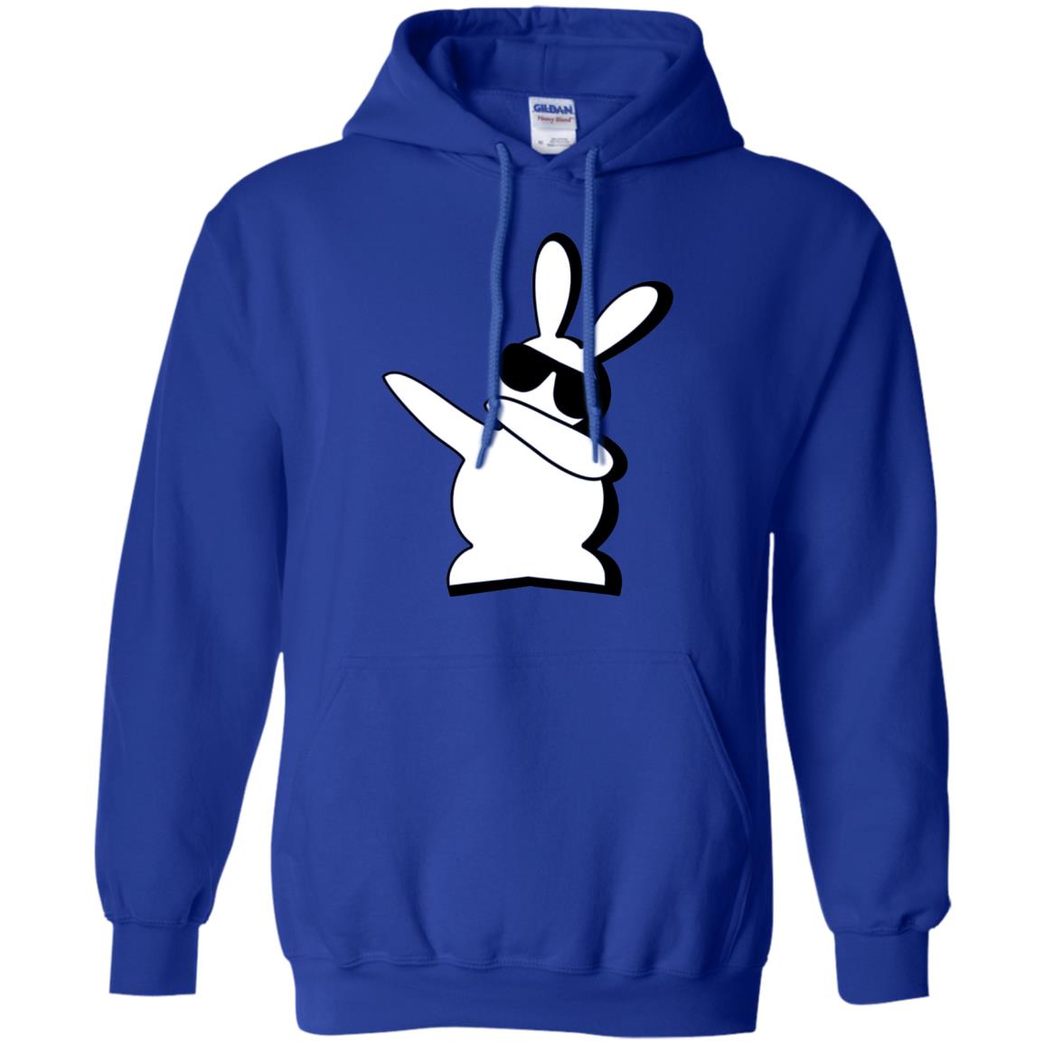Dabbing Hip Hop Bunny Easter Shirt Royal