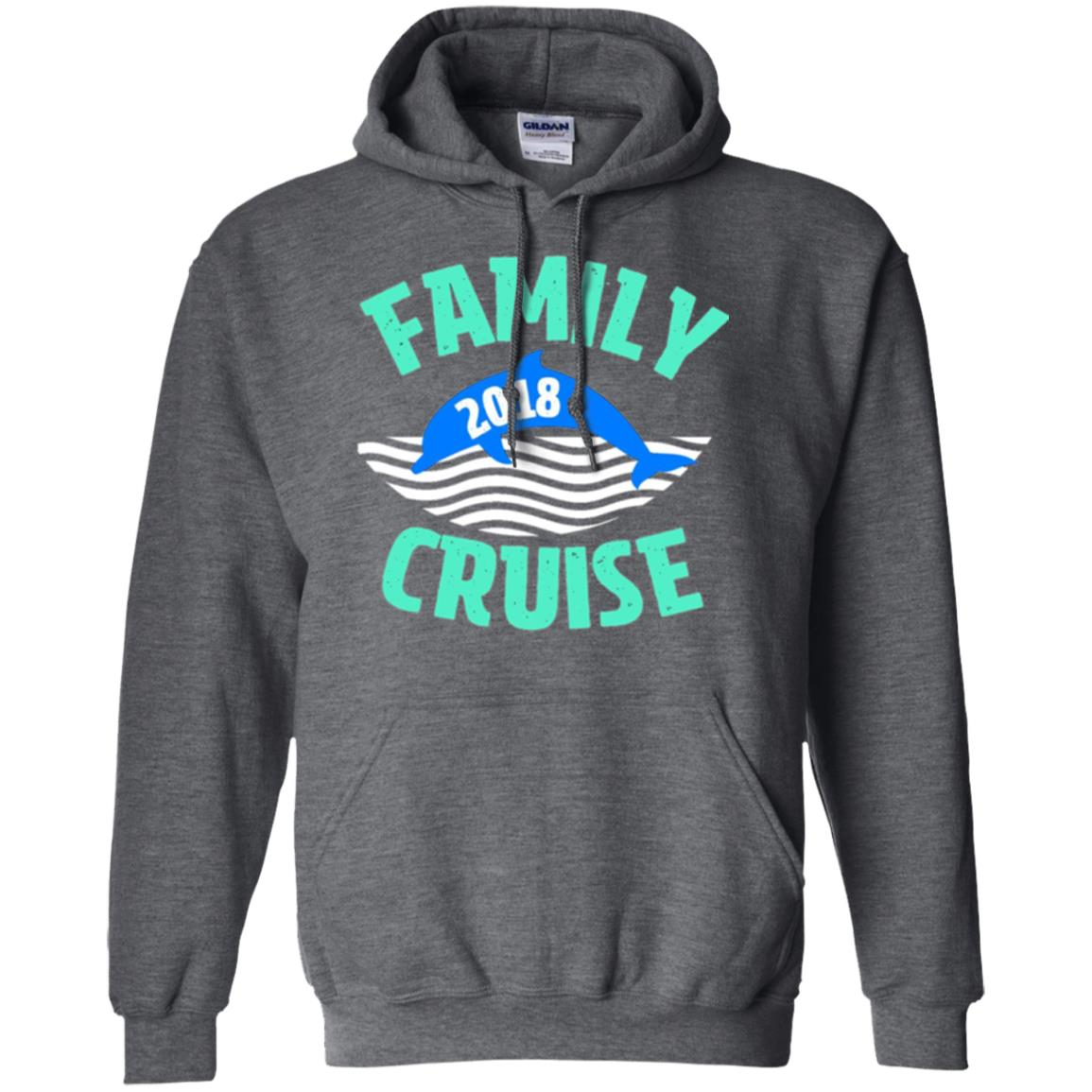 Family T-shirt Cruise Vacation 2018 Dark Heather