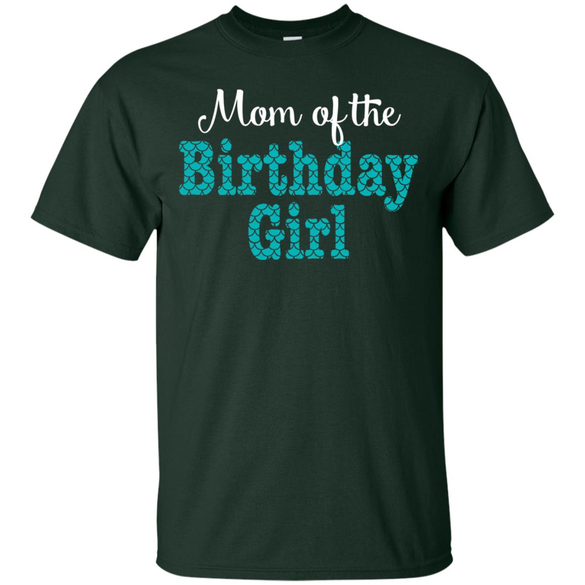 Mermaid Mom Shirt Mom Of The Birthday Girl Forest