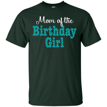Mermaid Mom Shirt Mom Of The Birthday Girl Forest