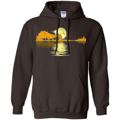 Guitar Lake Shadow T-shirt Dark Chocolate