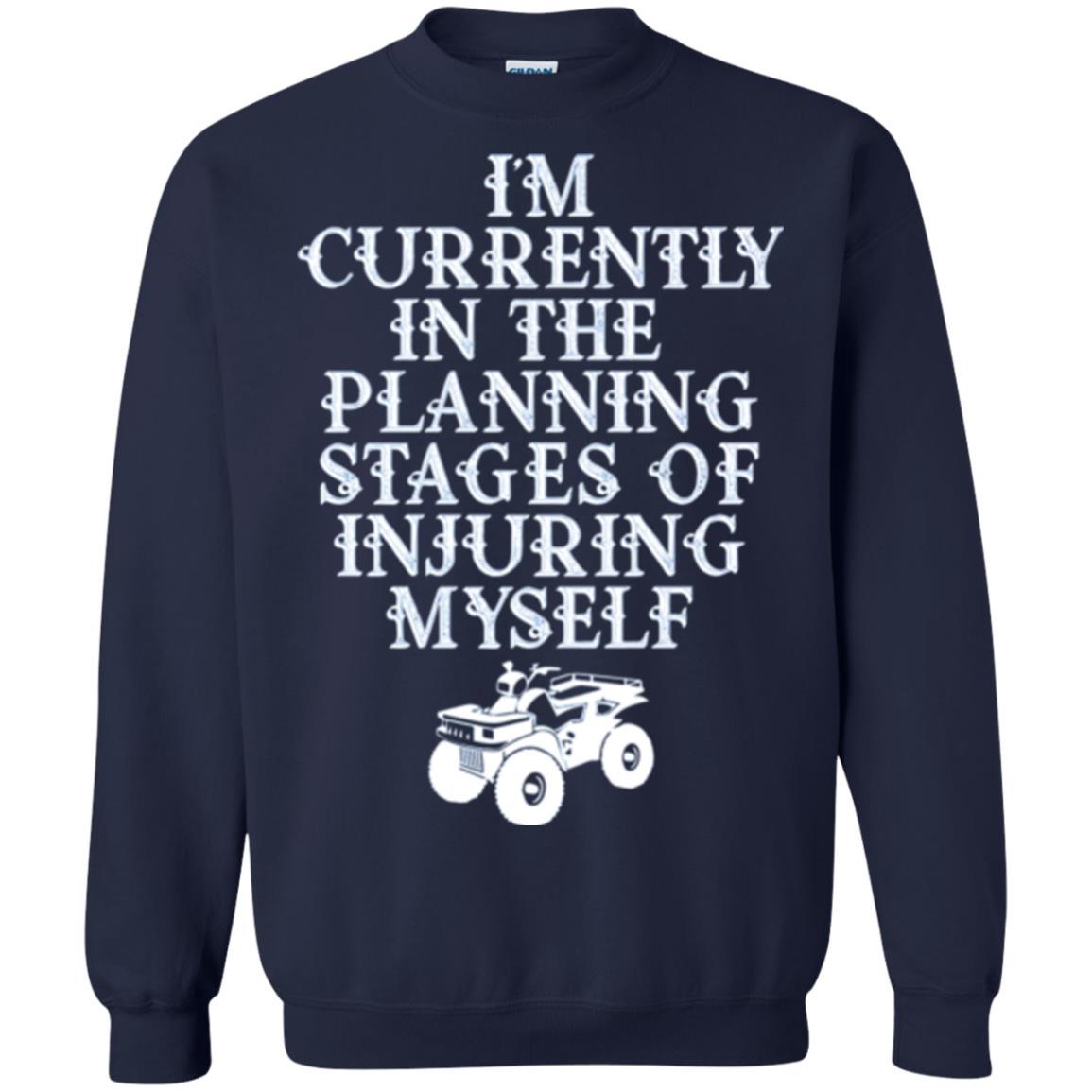 Four Wheeling T-shirt I'm Currently In The Planning Stages Navy