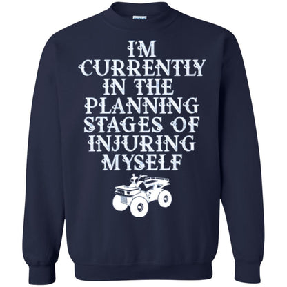 Four Wheeling T-shirt I'm Currently In The Planning Stages Navy