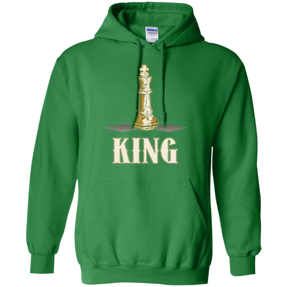 King Chess Piece Chess Player T-shirt Irish Green