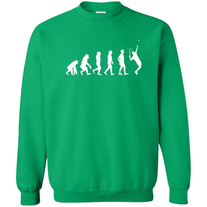 Evolution Of Tennis Player T-shirt Irish Green