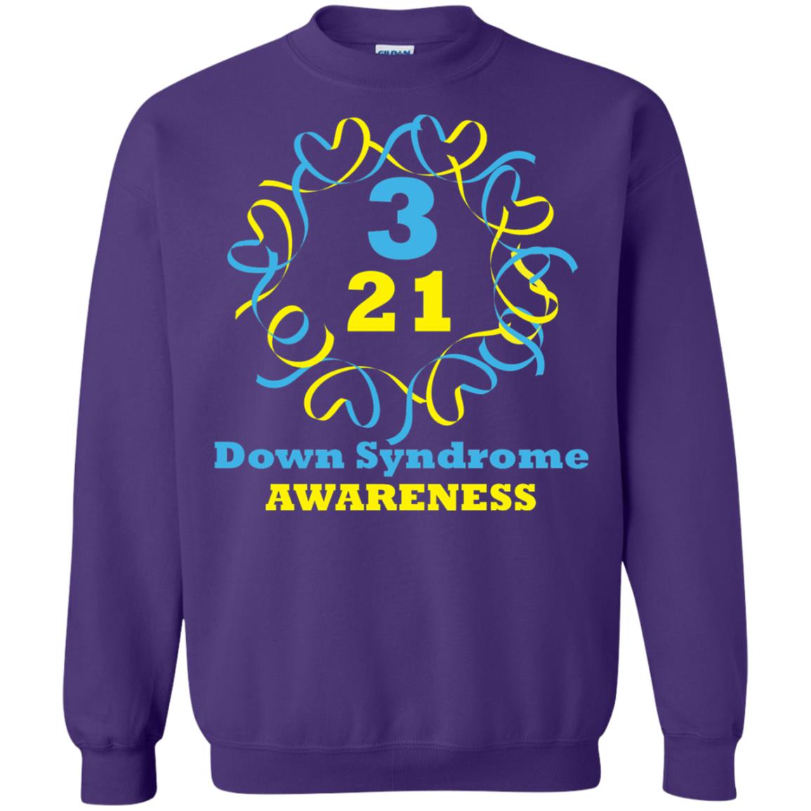 Down Syndrome Awareness T Shirt Purple