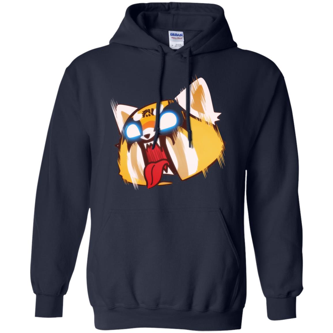 Aggretsuko Screaming Rage Tee Shirt Navy