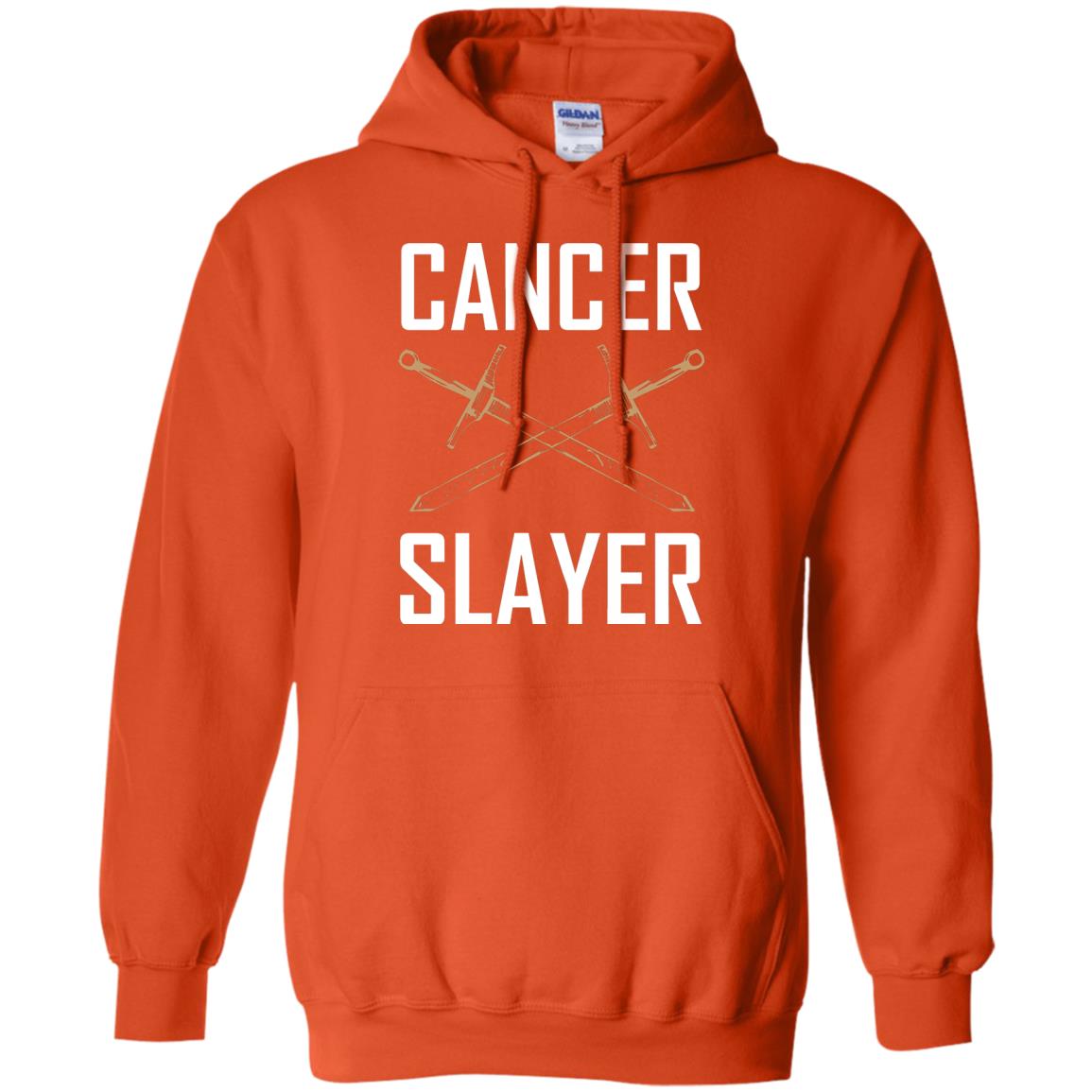 Cancer Slayer Cancer Survivor Shirt Orange