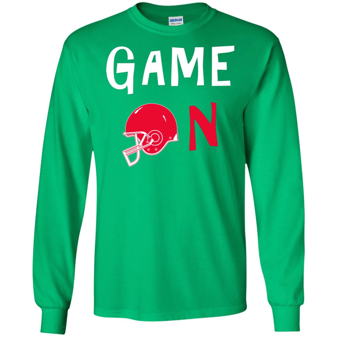 Football Lover T-shirt Game On Irish Green