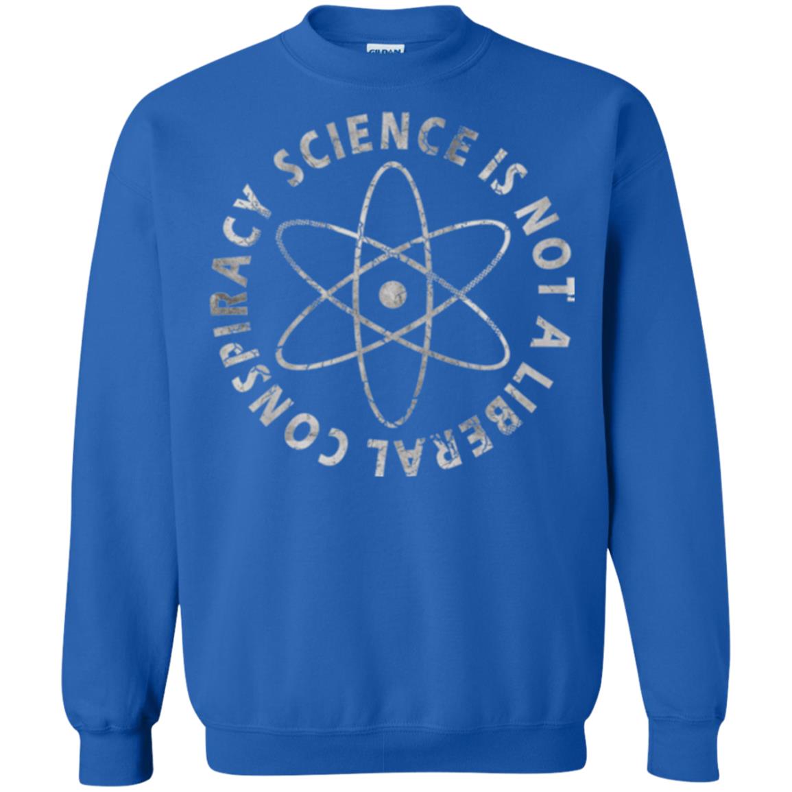 Scientist T-shirt Science Is Not A Liberal Conspiracy Royal