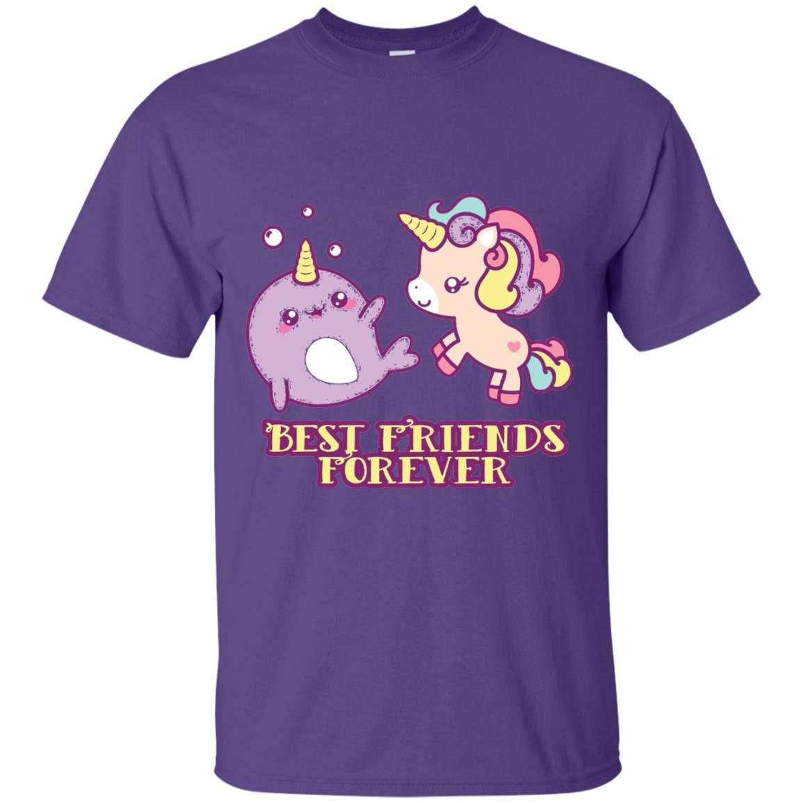 Cute Kawaii T-shirt Bff Best Friends Forever Purple